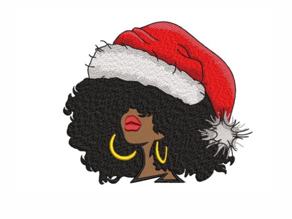 Christmas Afro Woman Design Review