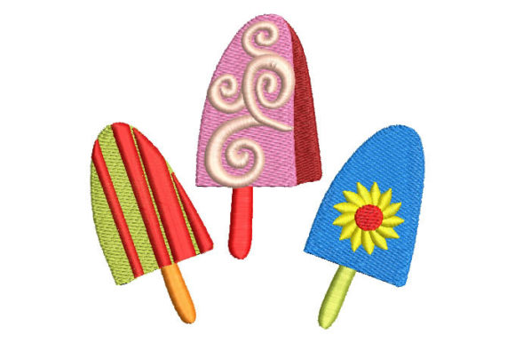 Colorful Ice Cream Embroidery Review