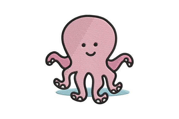 Cute Baby Animal Octopus Review for Holiday Embroidery