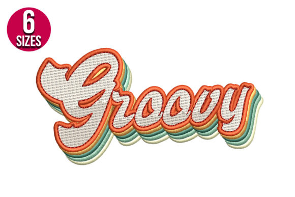 Groovy: A Designer's Take on This Quirky Embroidery Design
