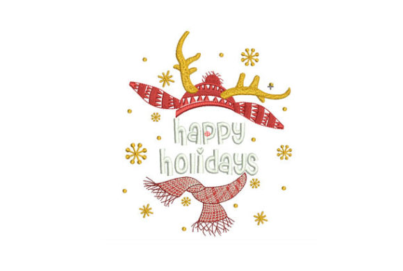 Happy Holidays Embroidery Review for Personalized Gifts