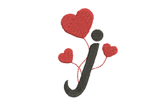 Heart Alphabet Letter J Review for Small Business Merch