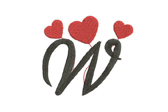 Heart Alphabet Letter W: A Designer's Review for Small Business Merch