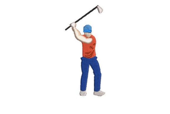 Olympic Golf Player Embroidery Review