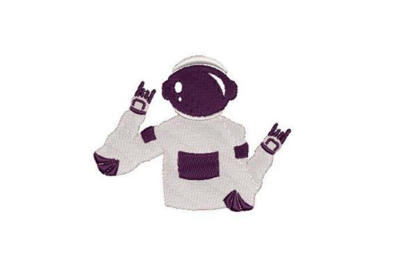 Rock and Roll Astronaut Embroidery Review